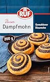 RUF Dampfmohn, fein gemahlener Blaumohn für Kuchen und Desserts wie...