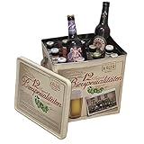 KALEA Bier-Box | Metallbox mit 3D-Prägung | 12 x 0,33l Bierspezialitäten...
