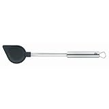 WMF Profi Plus Kochlöffel 32 cm, Cromargan Edelstahl teilmattiert, Silikon...