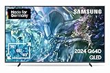Samsung QLED 4K Q64D Fernseher 65 Zoll, TV mit Quantum Prozessor Lite, 100%...